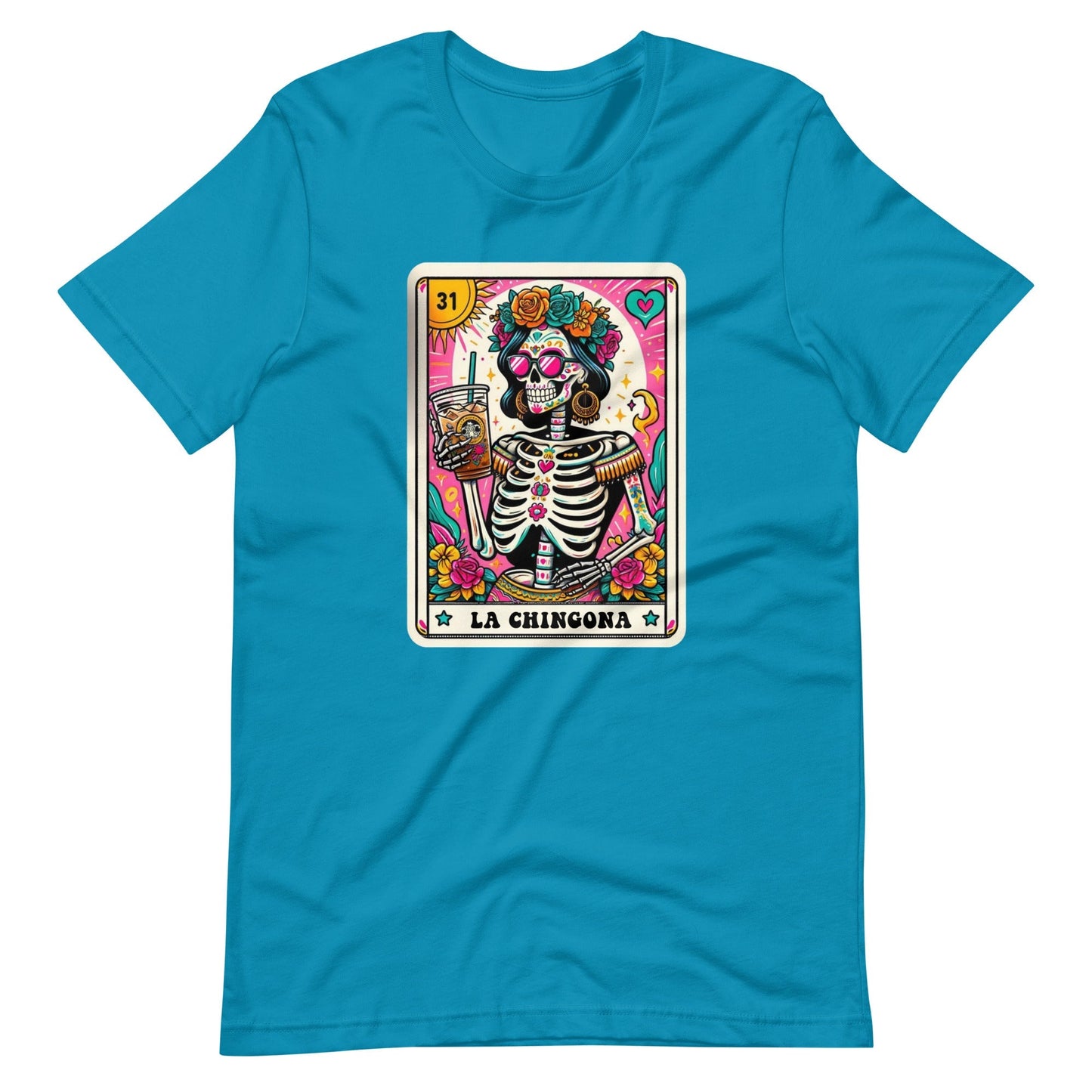 La Chingona Loteria Card Unisex t-shirt