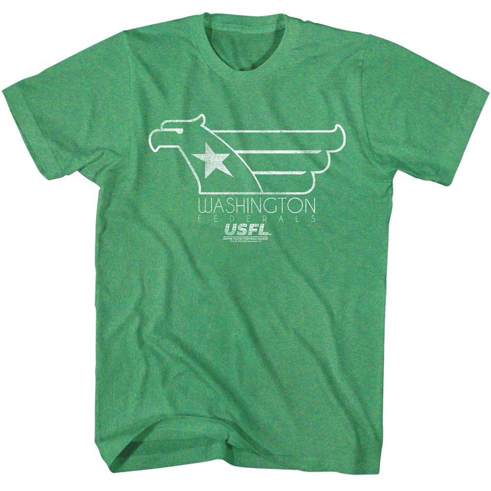 USFL - White Hawk Boyfriend Tee