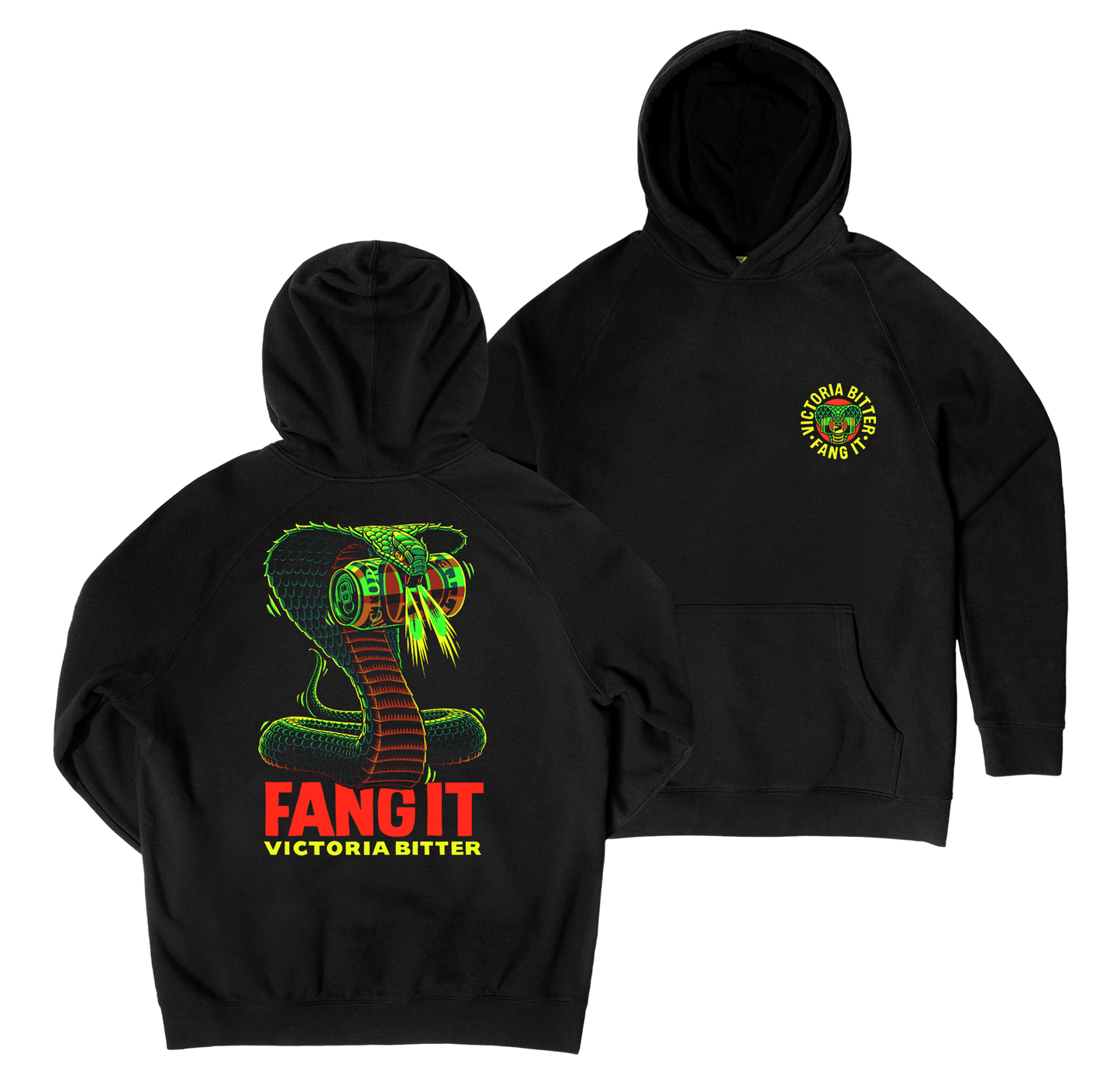 Fang It Hoodie Black