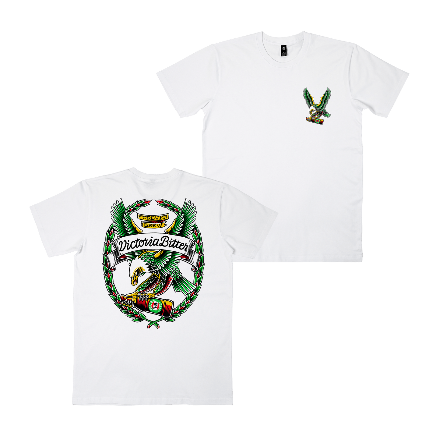 Hops Hawk Tee White