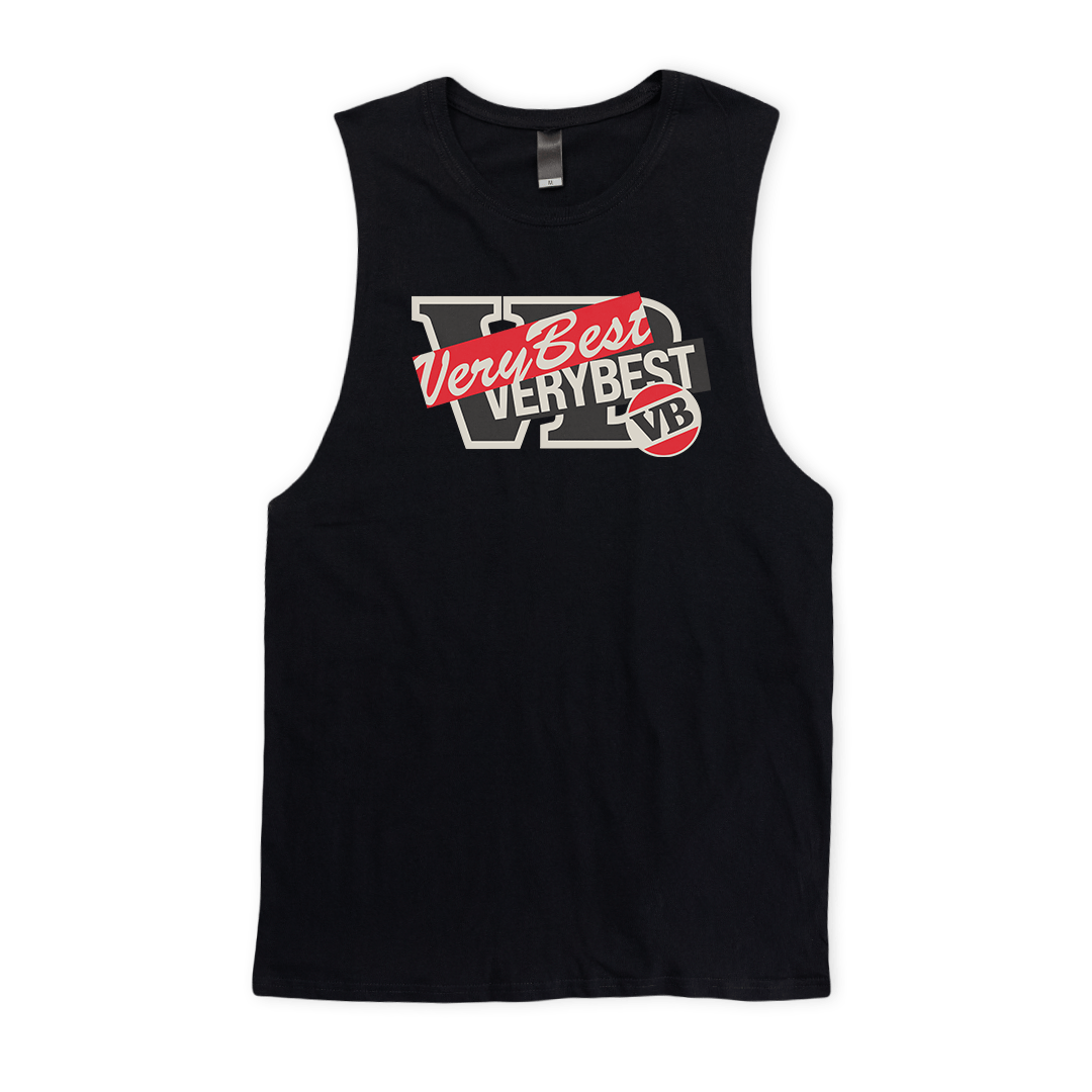 Reduced Muscle Tee Black