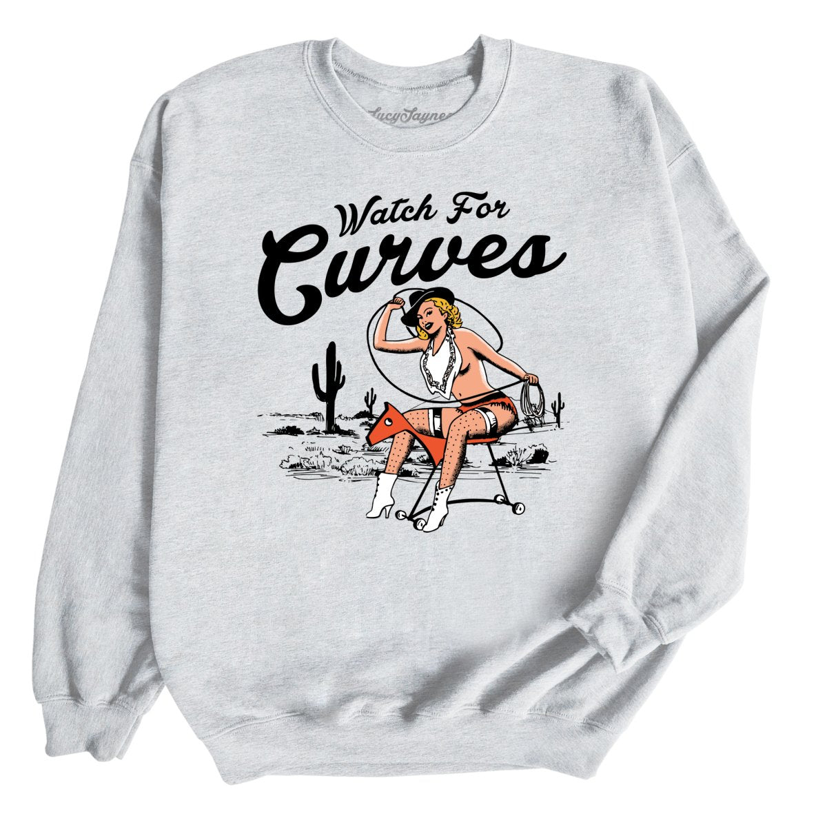 Watch For Curves Sweatshirt