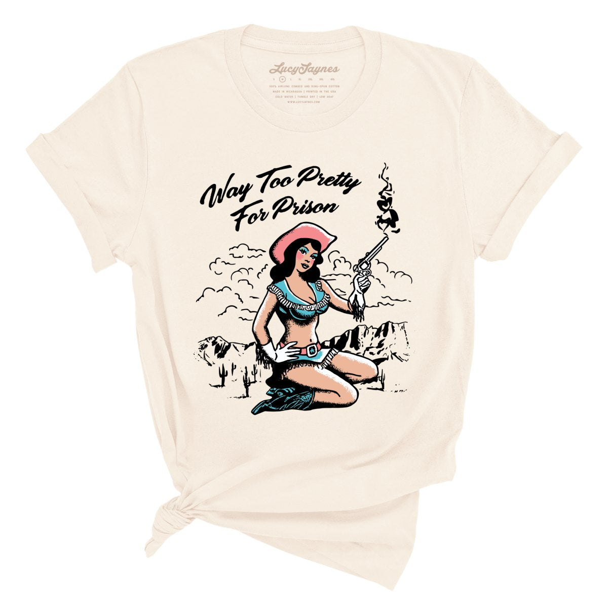 Way Too Pretty For Prison Tee