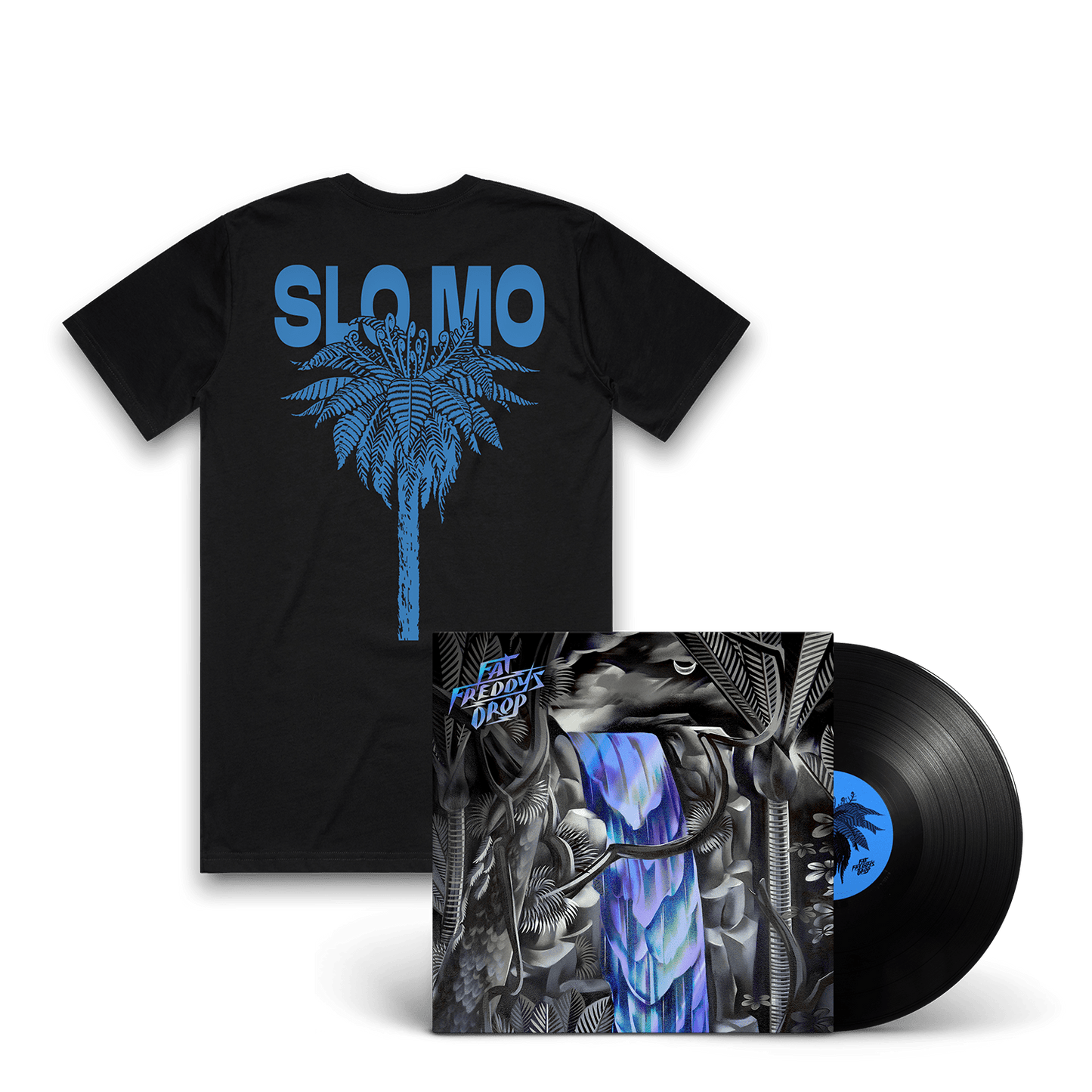 Fat Freddy’s Drop / SLO MO Deluxe 2LP & Tee (Black)