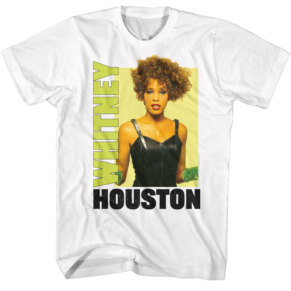 Whitney Houston - With Gloves Box Boyfriend Tee