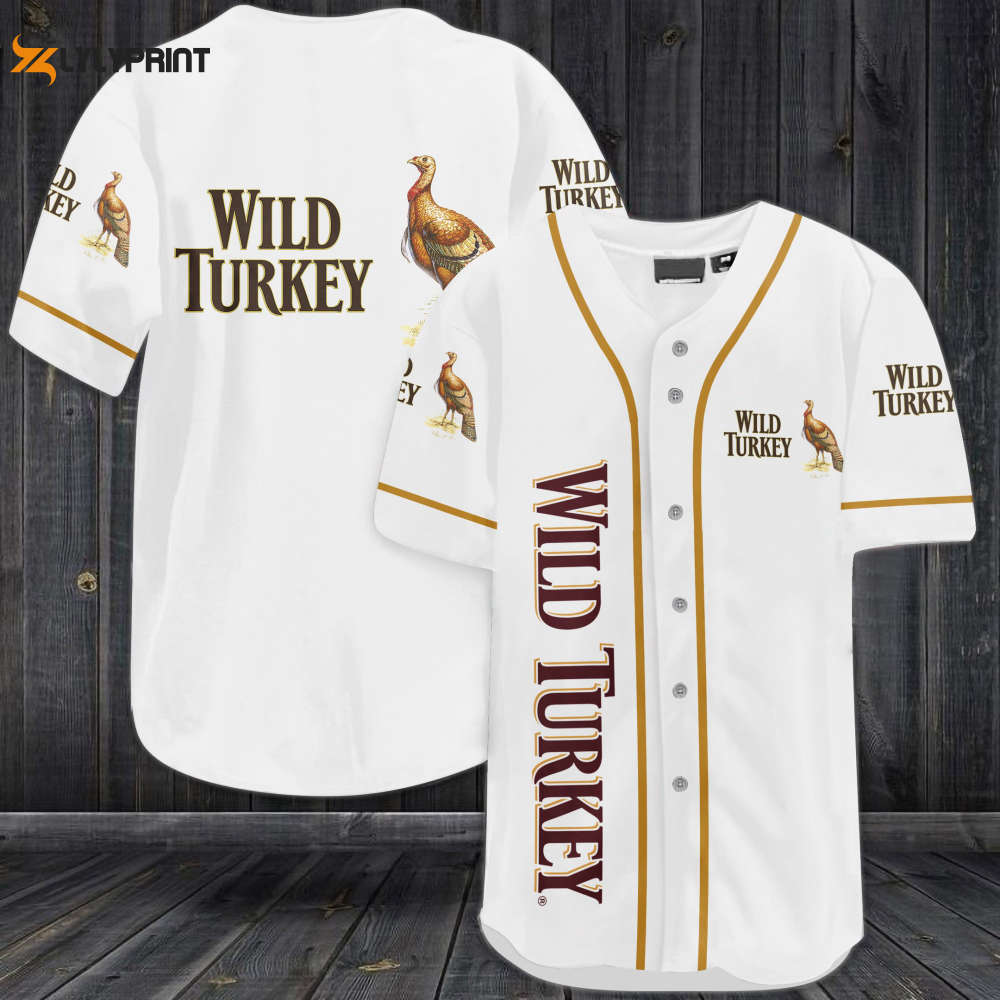 Wild Turkey Baseball Jersey - lylyprint.com