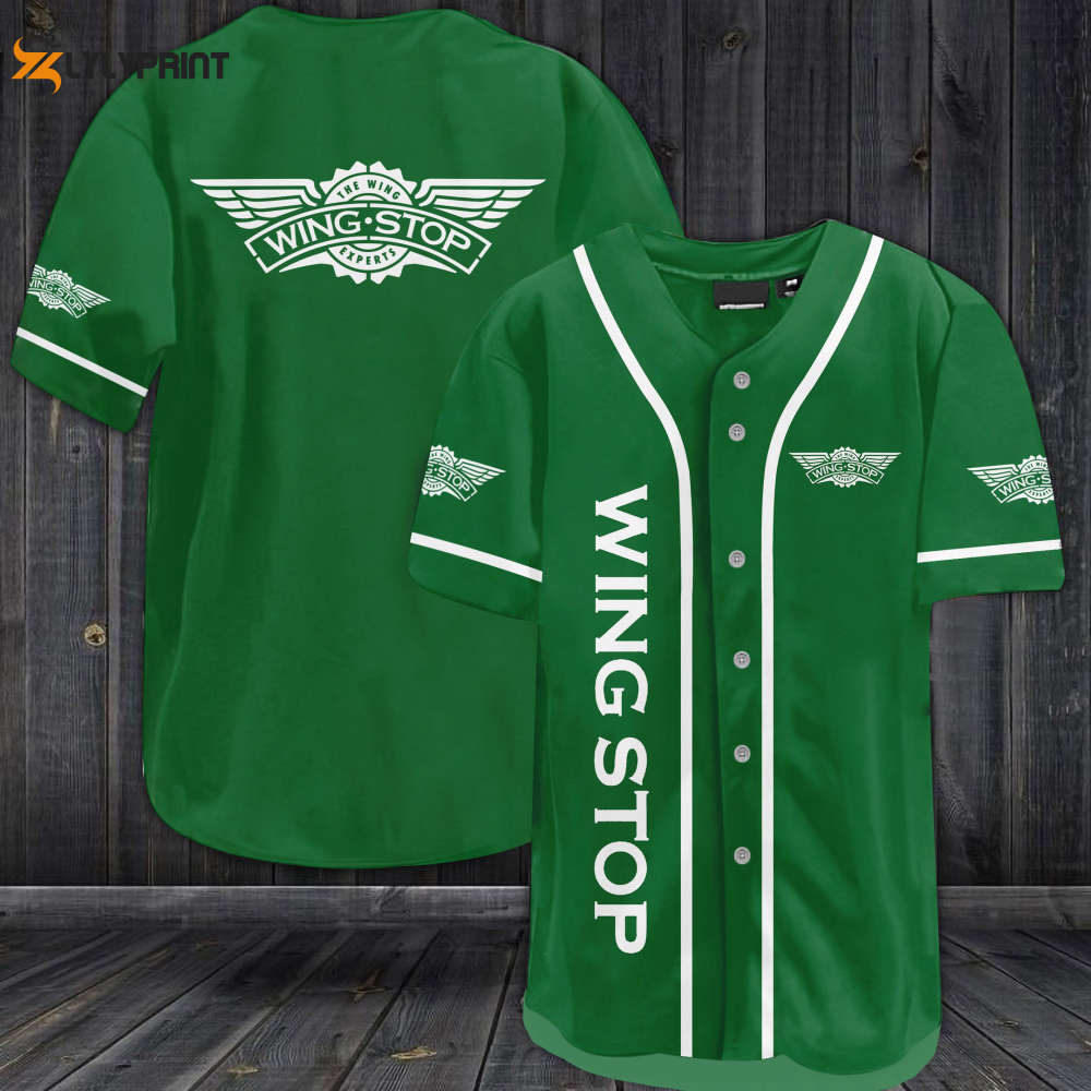 Wingstop Restaurants Baseball Jersey - lylyprint.com