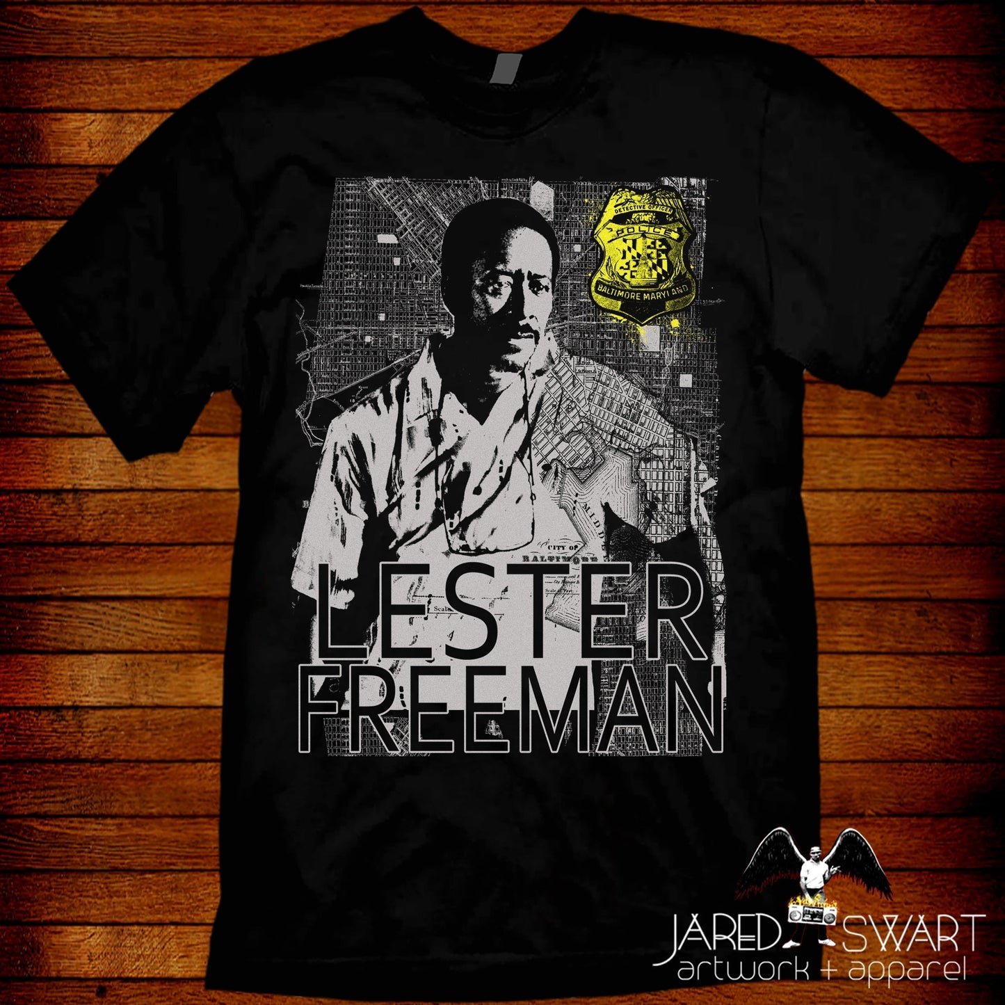The Wire t-shirt Lester