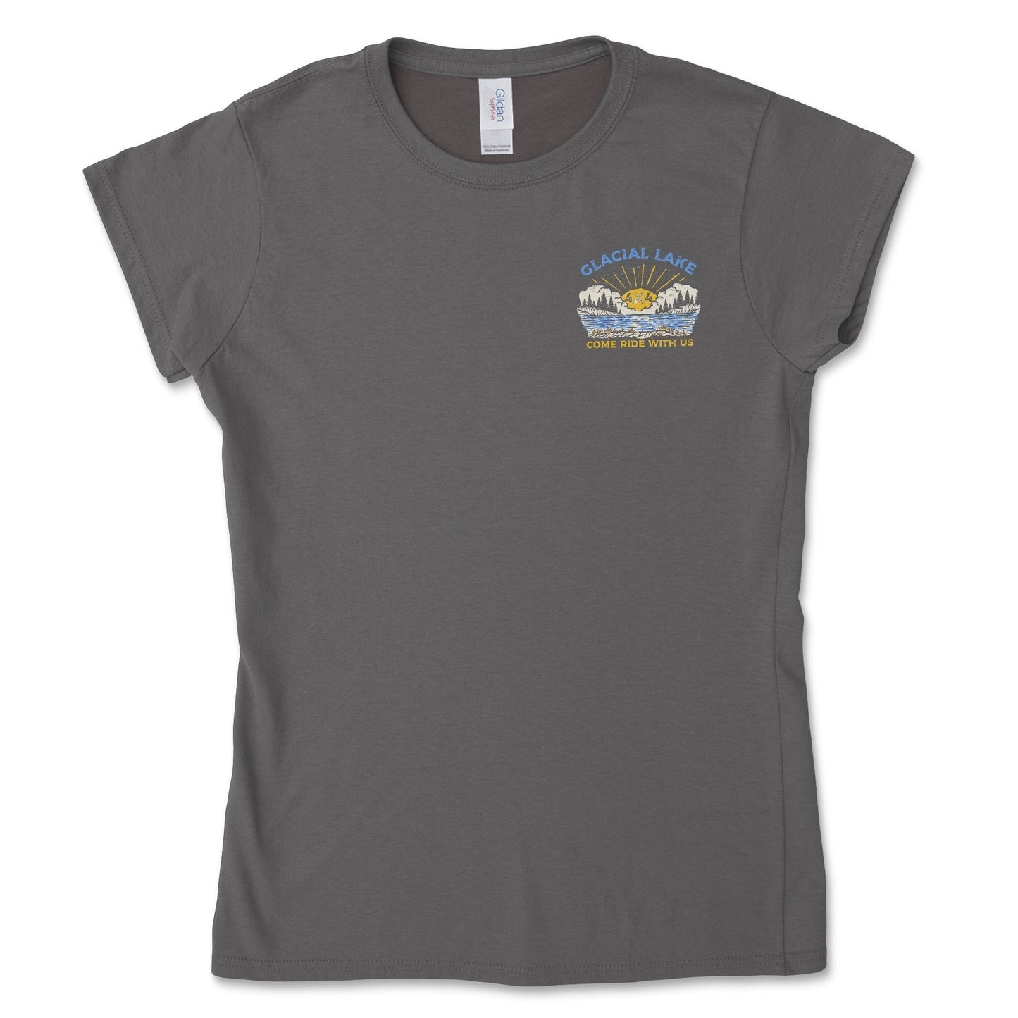 Women's Glacial Lake Come Ride With Us Tee