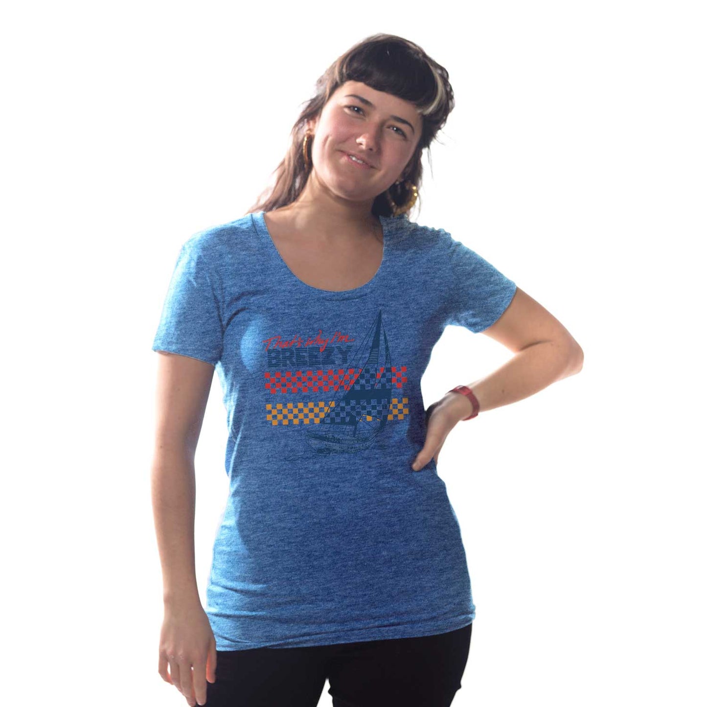 Women's That's Why I'm Breezy T-shirt