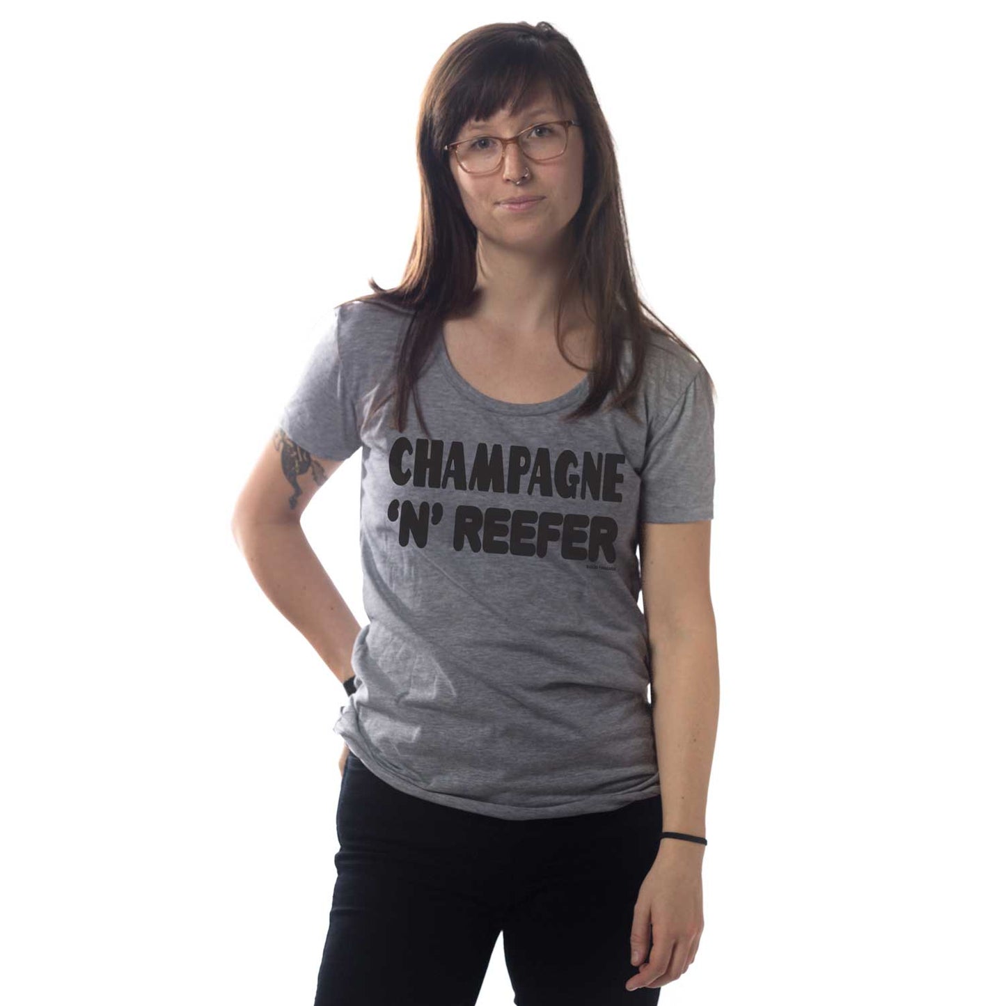Women's Champagne & Reefer T-shirt