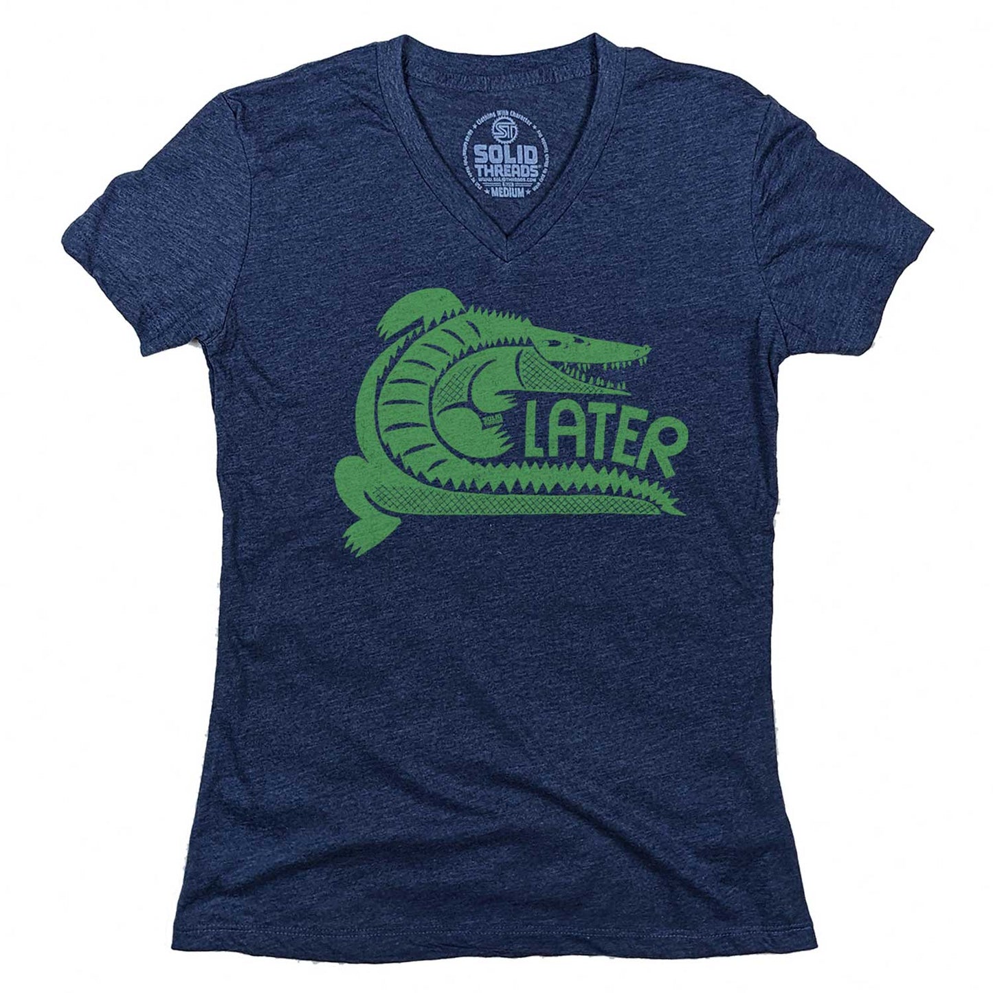 Women's Later Gator V-Neck Tee