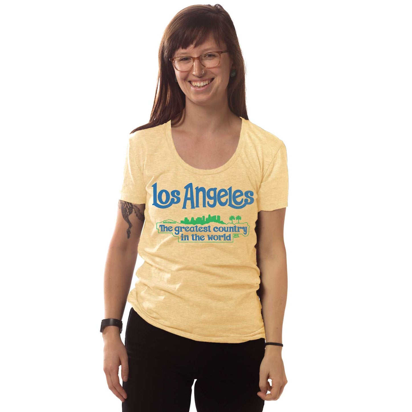 Women's Los Angeles The Greatest Country In The World T-shirt