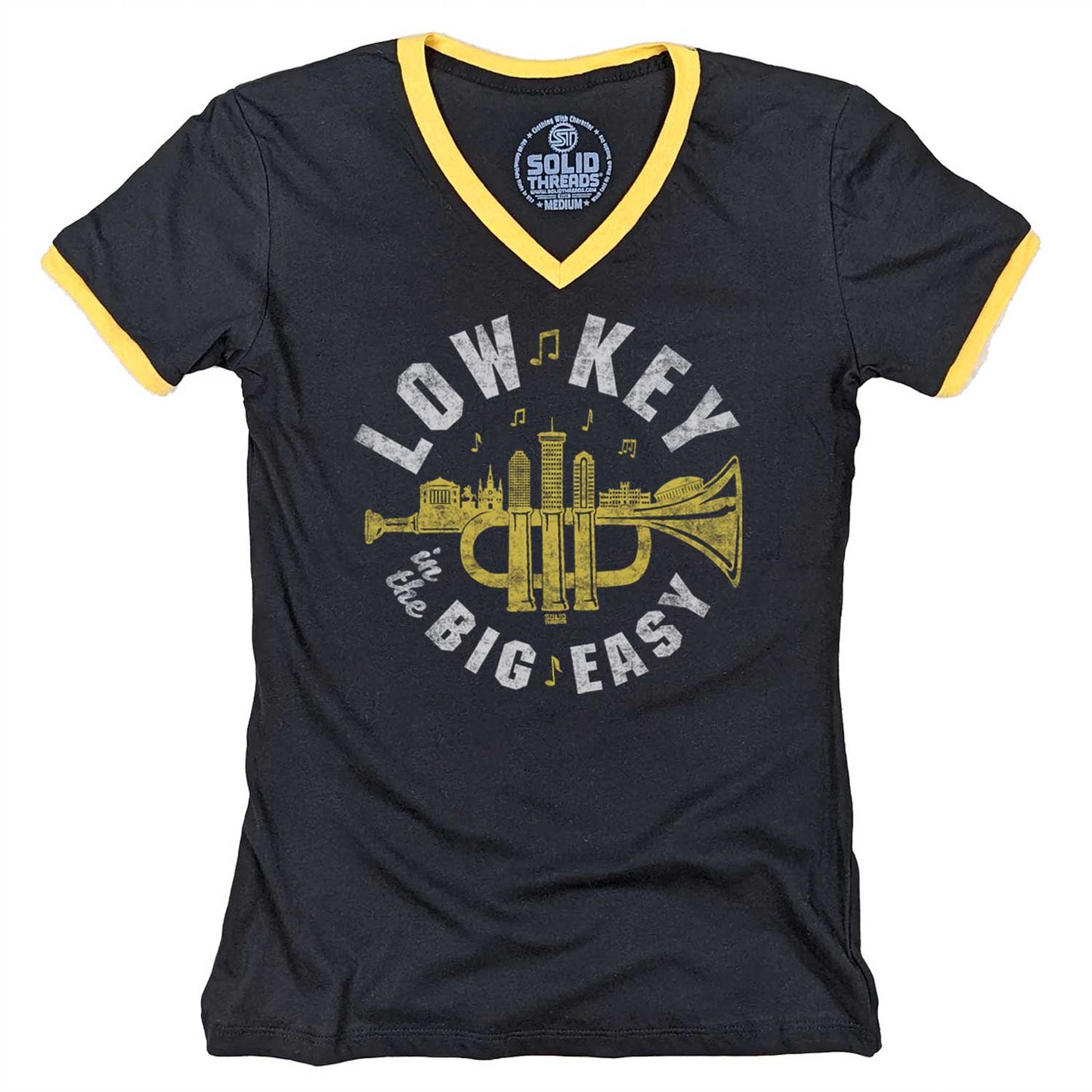 Women's Low Key in the Big Easy V-Neck Tee
