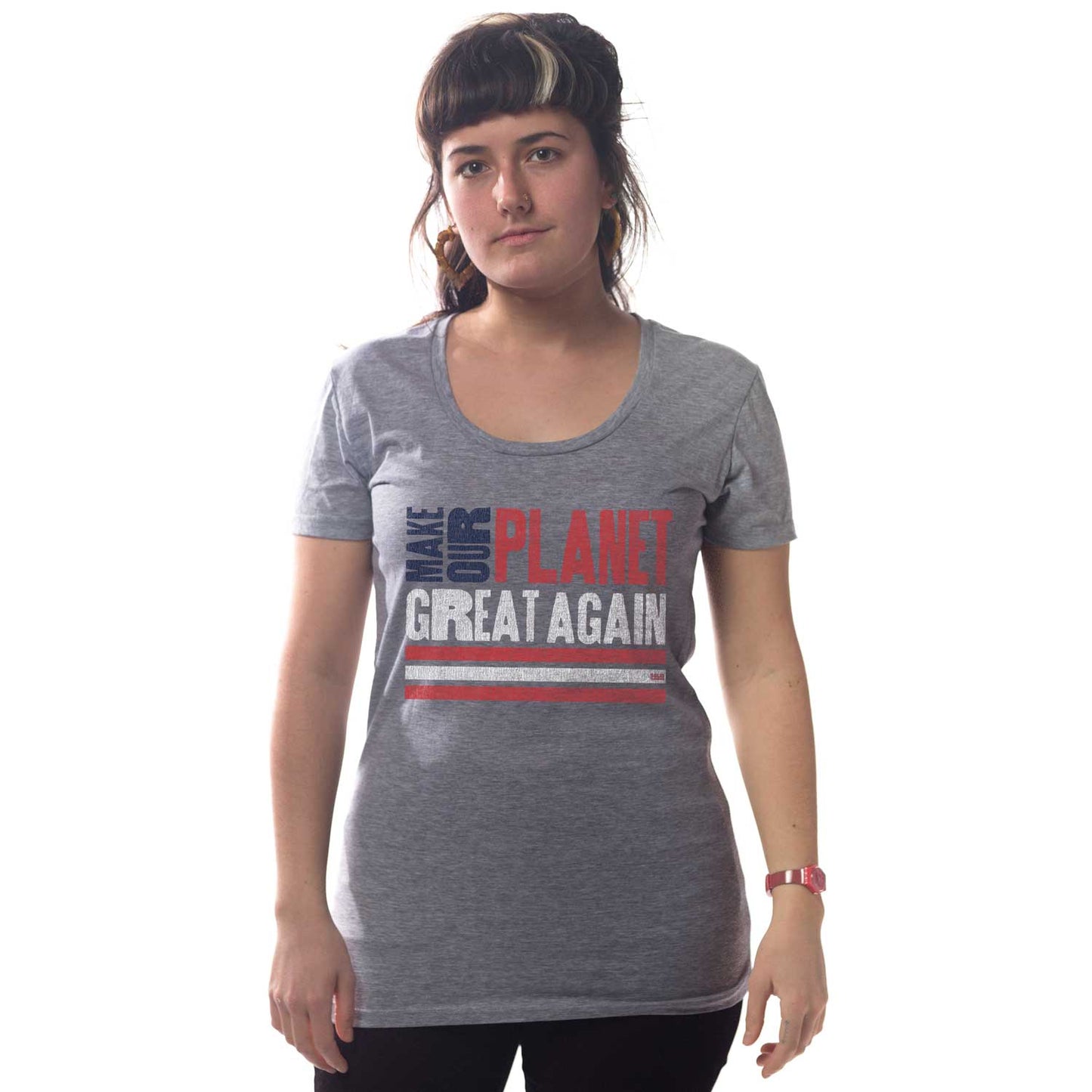 Women's Make Our Planet Great Again T-shirt