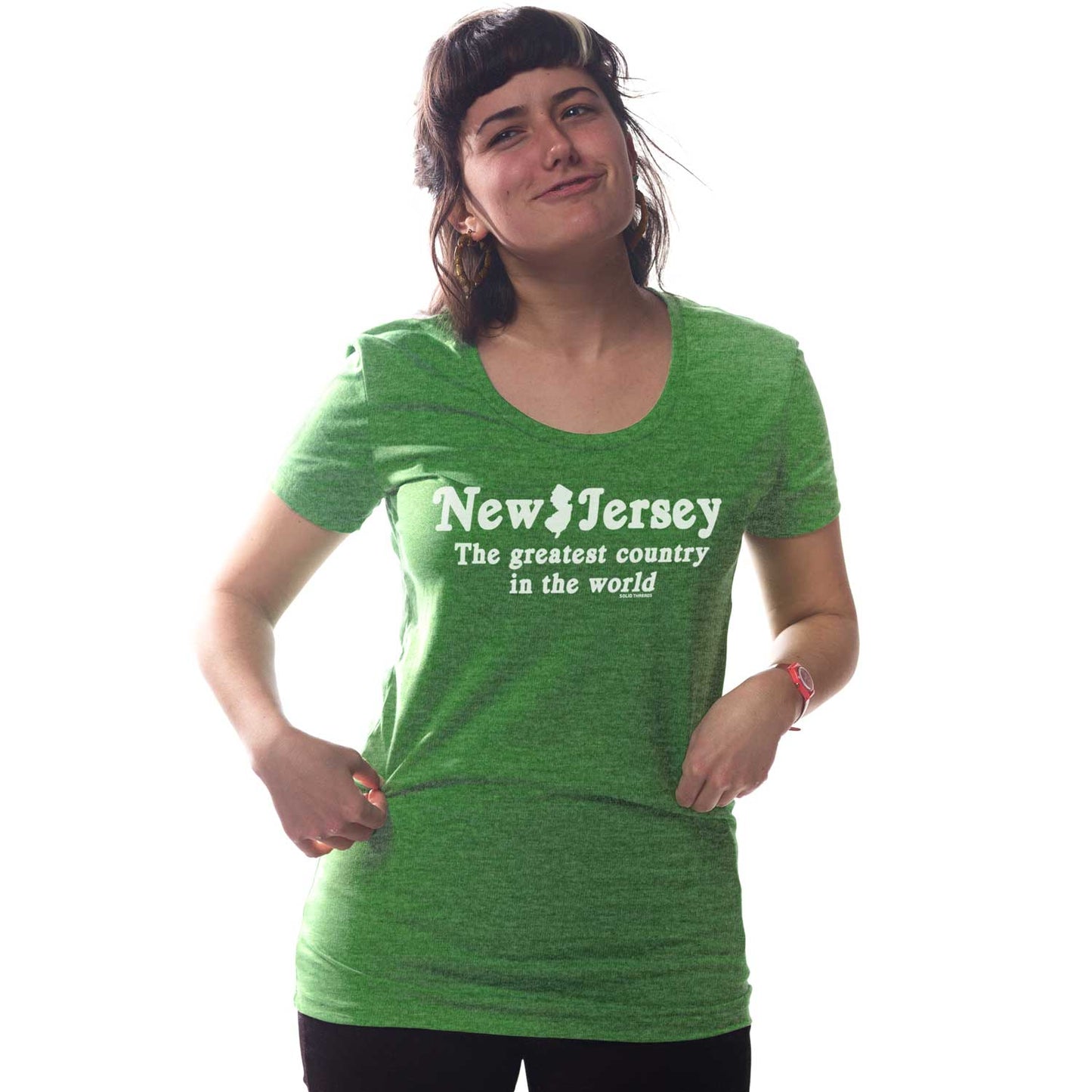 Women's New Jersey The Greatest Country In The World T-shirt