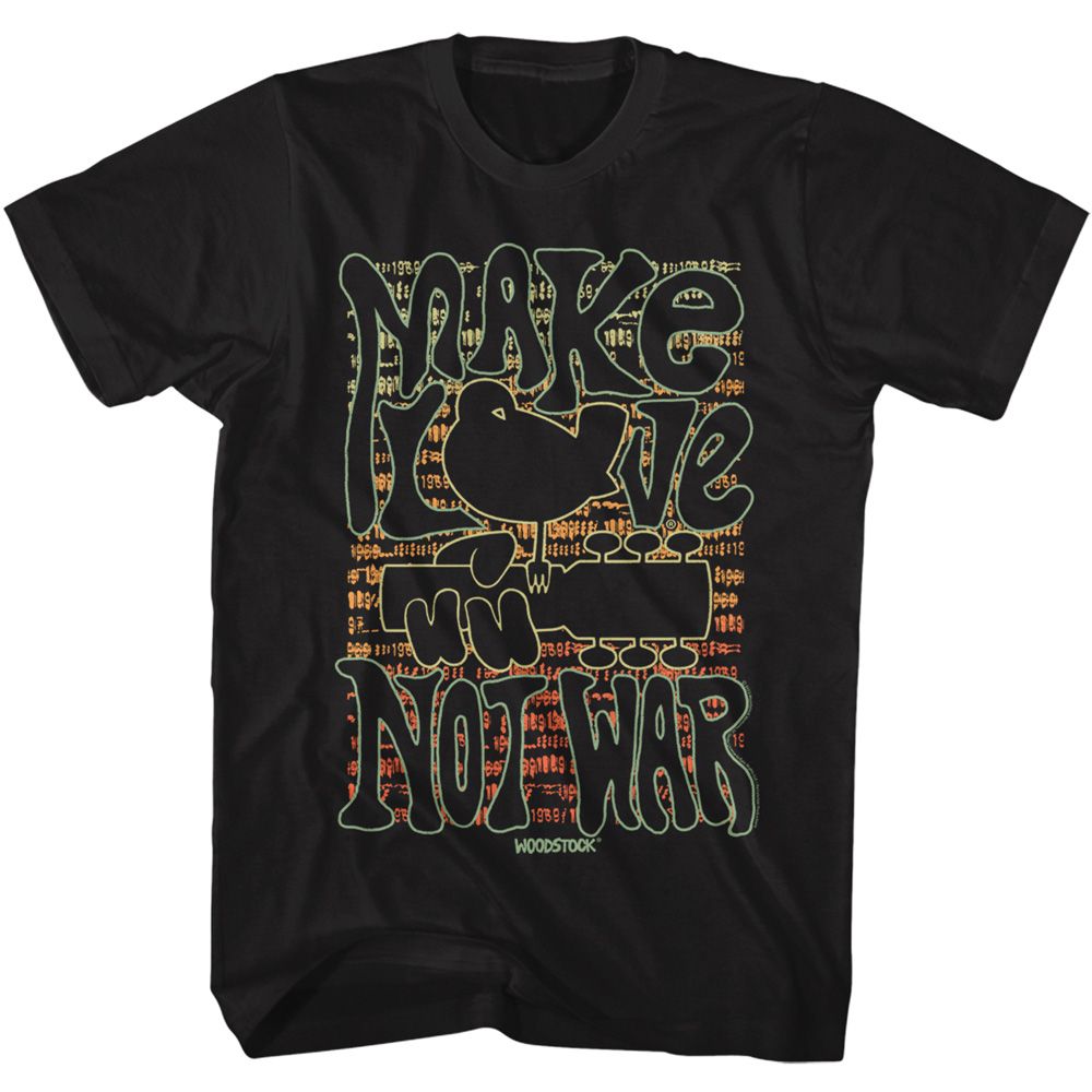 Woodstock - Make Love Not War T-Shirt