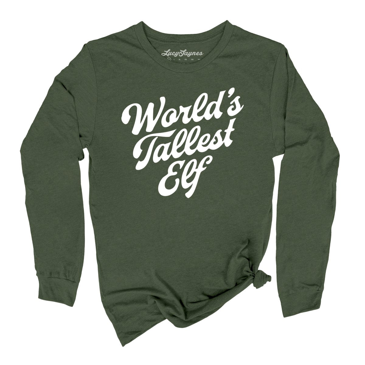 World's Tallest Elf Long Sleeve Tee