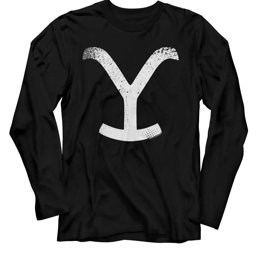 Yellowstone - Big Y Logo Long Sleeve Boyfriend Tee