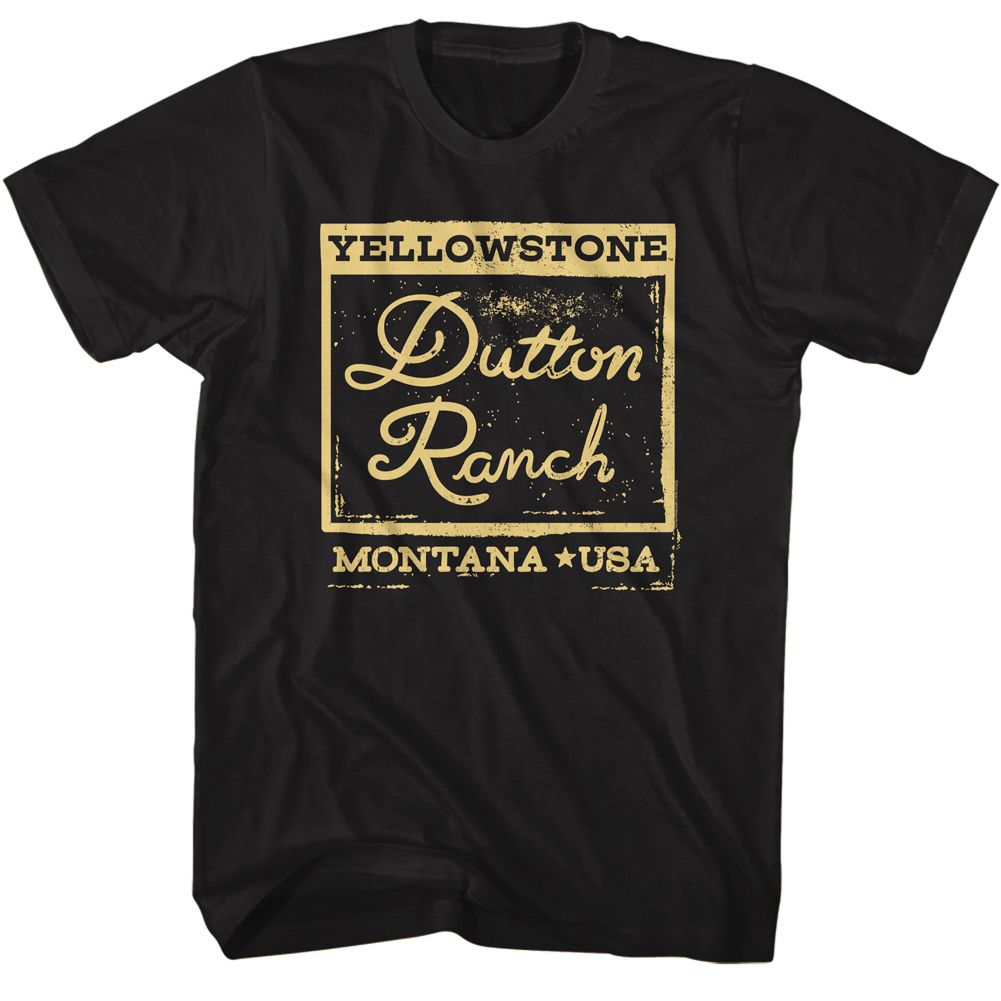 Yellowstone - Dutton Ranch Square T-Shirt