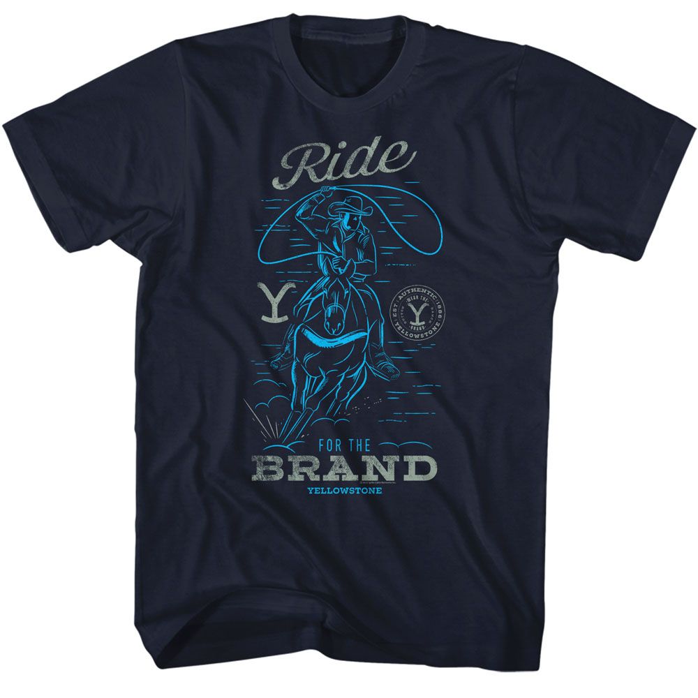 Yellowstone - Ride For The Brand Boyfriend Tee