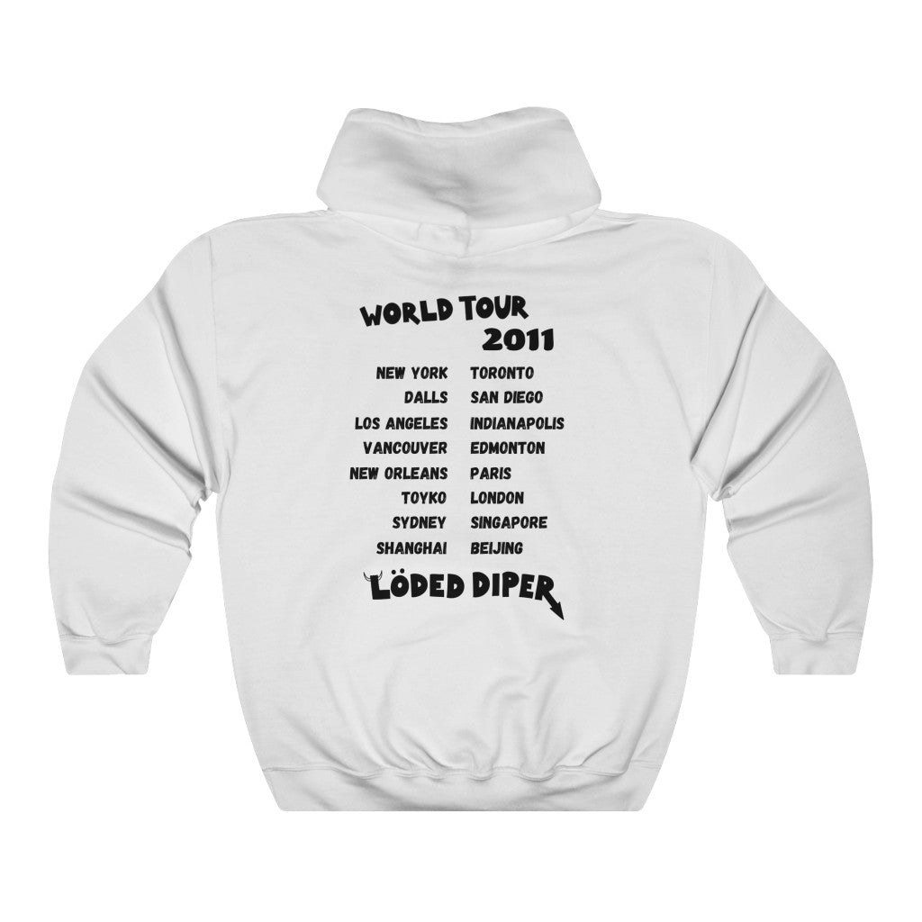 Loded Diper World Tour - Unisex Heavy BlendÃ¢â€žÂ¢ Hooded Sweatshirt - ALL COLORS