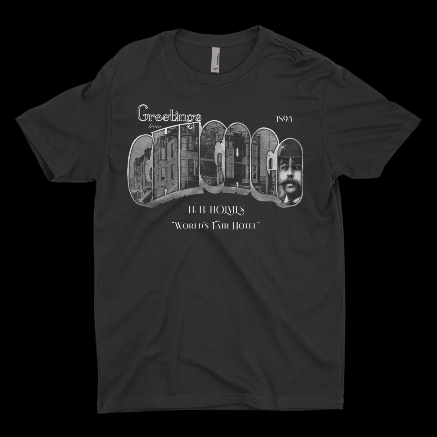 H.H. Holmes Ã¢â‚¬Å“PostcardÃ¢â‚¬Â T-Shirt