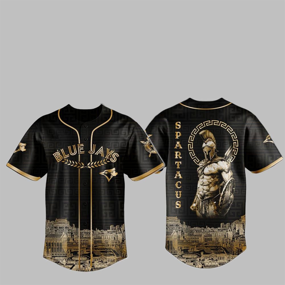 2025 Blue Jays Spartacus Jersey - Grishko.com