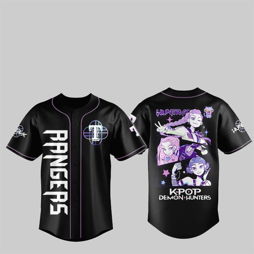 2025 Rangers KPop Demon Hunters Jersey - Grishko.com