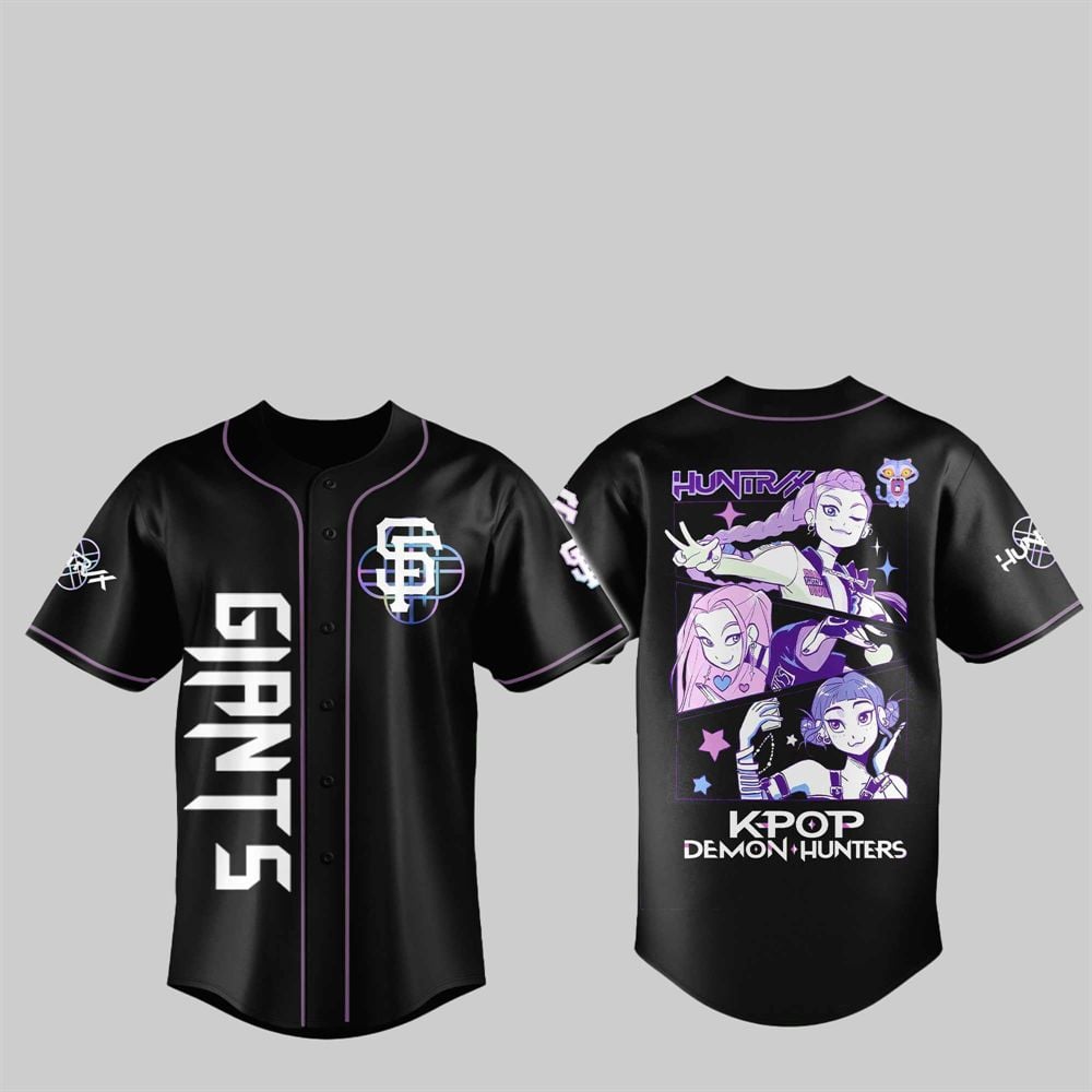 2025 SF Giants KPop Demon Hunters Jersey - Grishko.com