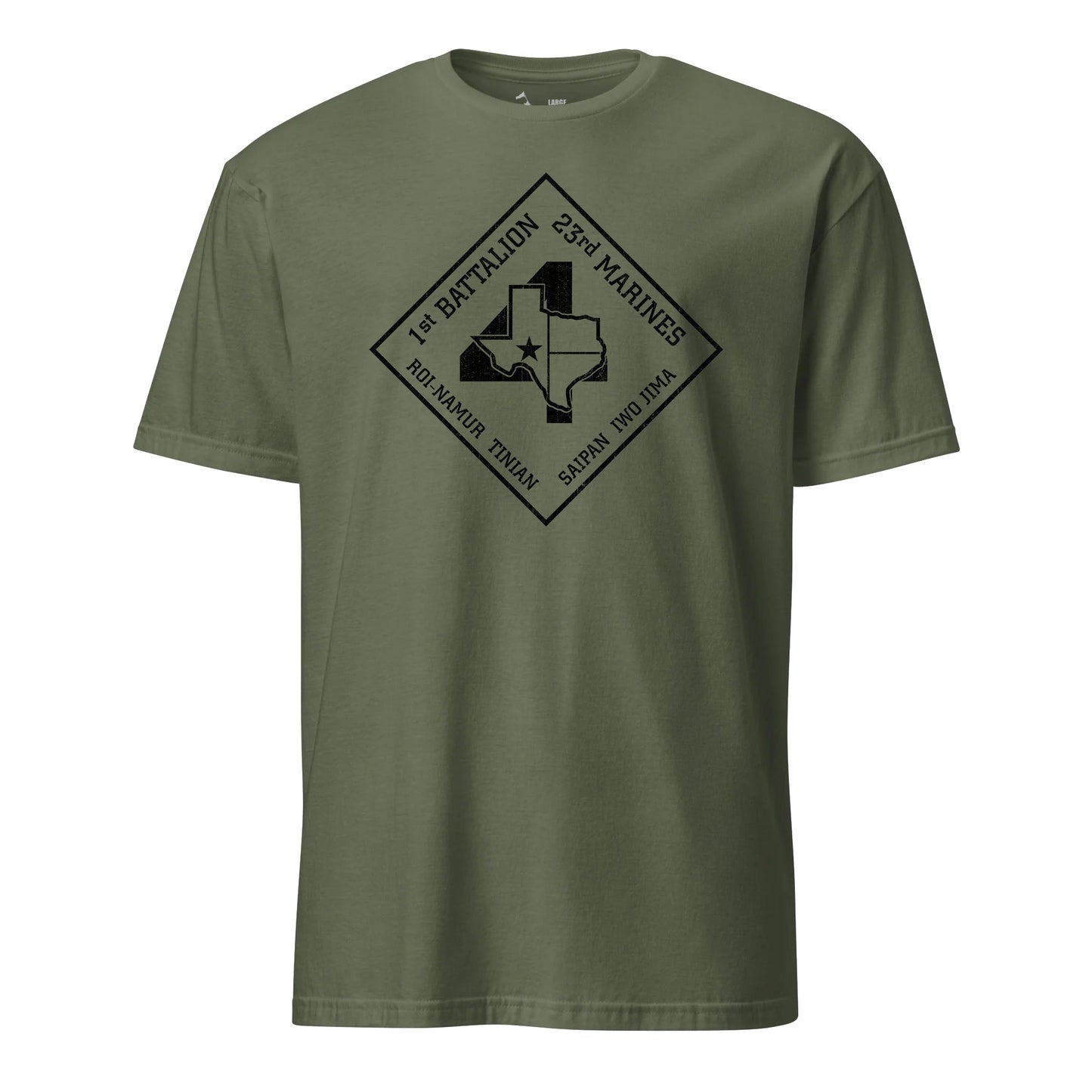 1st Battalion 23rd Marines Subdued T-Shirt