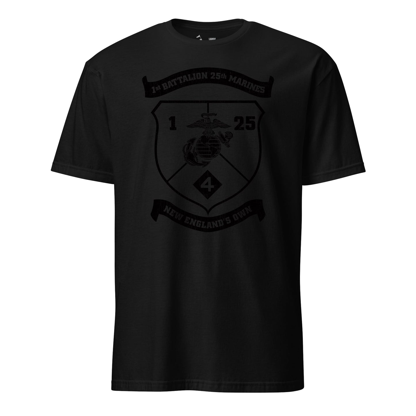 1st Battalion 25th Marines Blackout T-Shirt