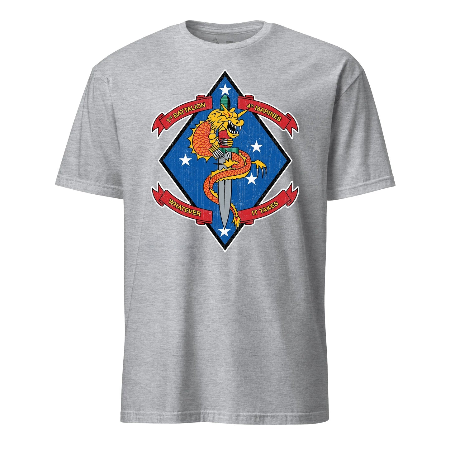 1st Battalion 4th Marines T-Shirt