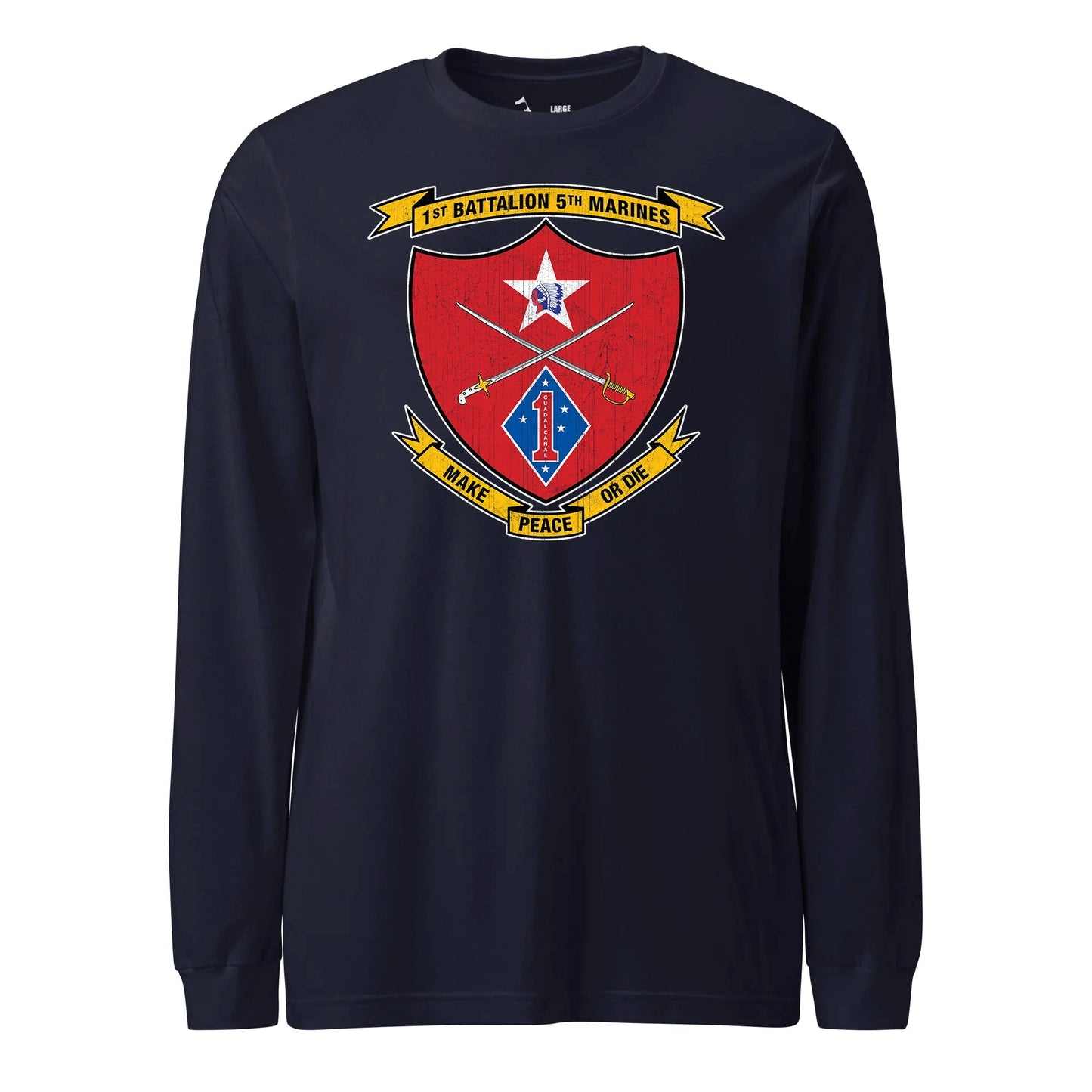 1st Battalion 5th Marines Long Sleeve T-Shirt