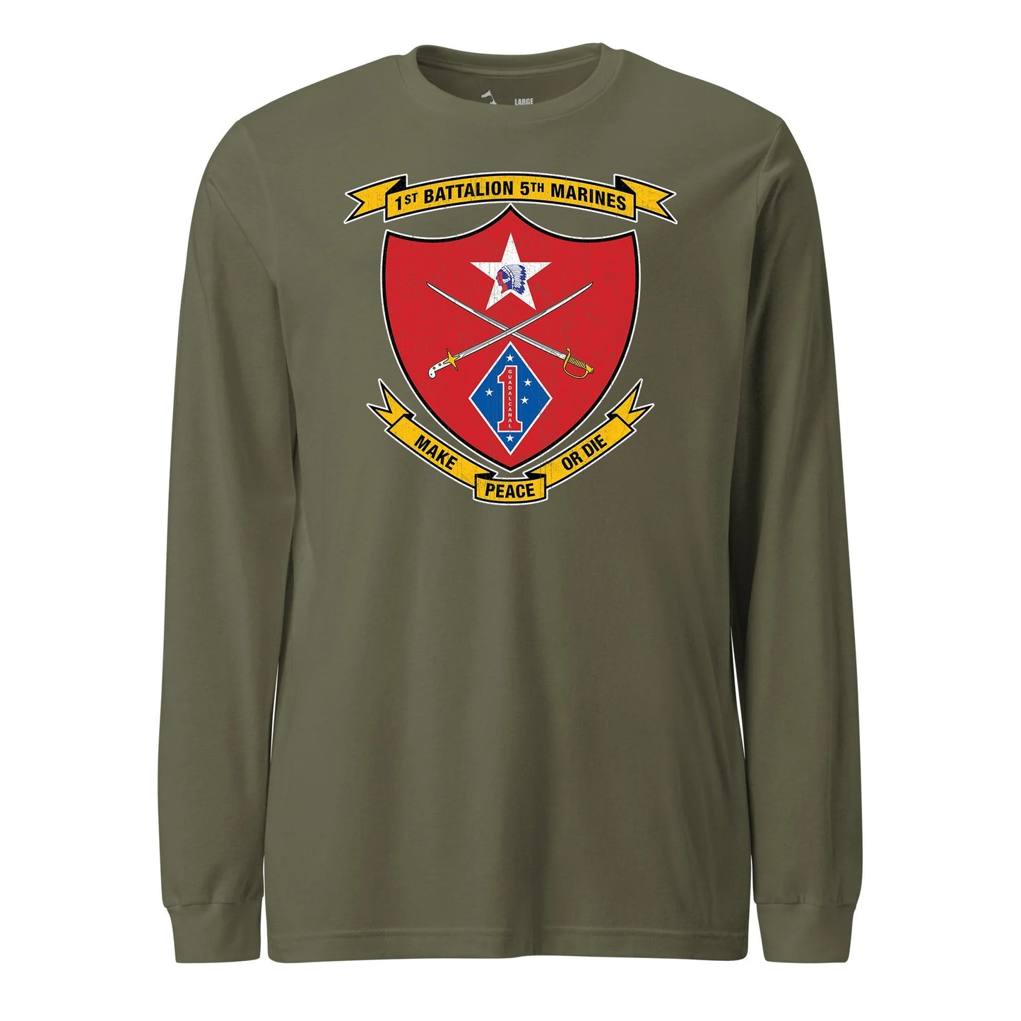 1st Battalion 5th Marines Long Sleeve T-Shirt