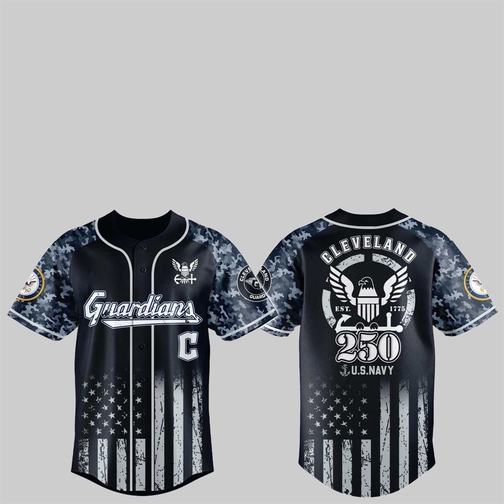 Guardians 250th US NAVY Jersey 2025 - Grishko.com
