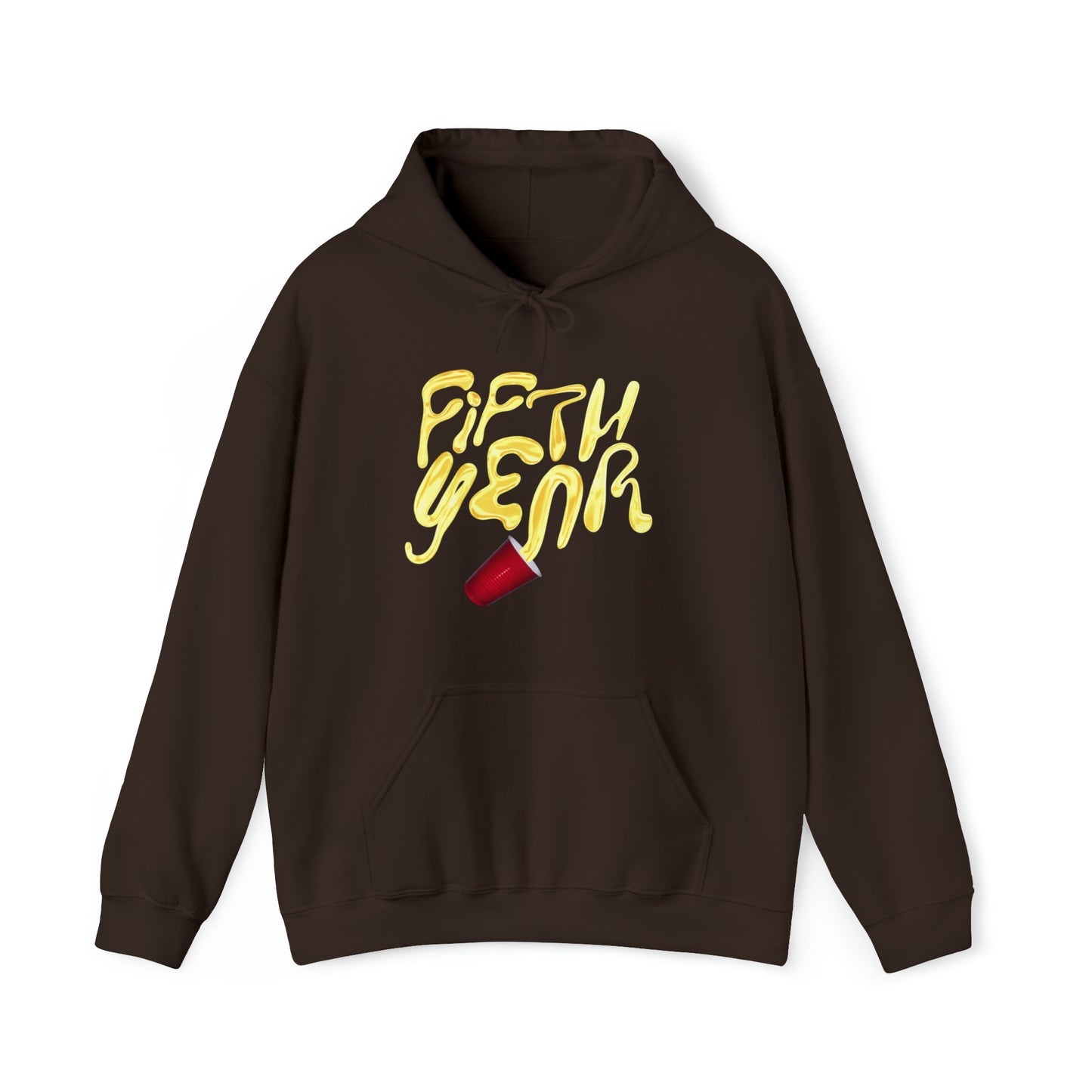 Fifth Year Beer Spill - Unisex Heavy BlendÃ¢â€žÂ¢ Hooded Sweatshirt
