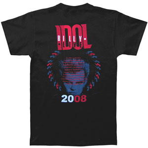 Billy Idol Live 2008 T-shirt