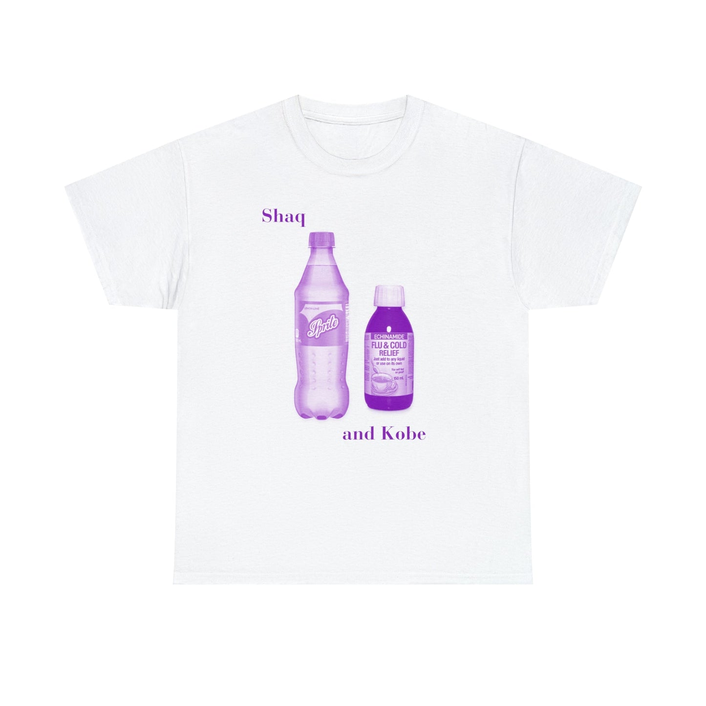 Lean Shaq and Kobe - Unisex Heavy Cotton Tee