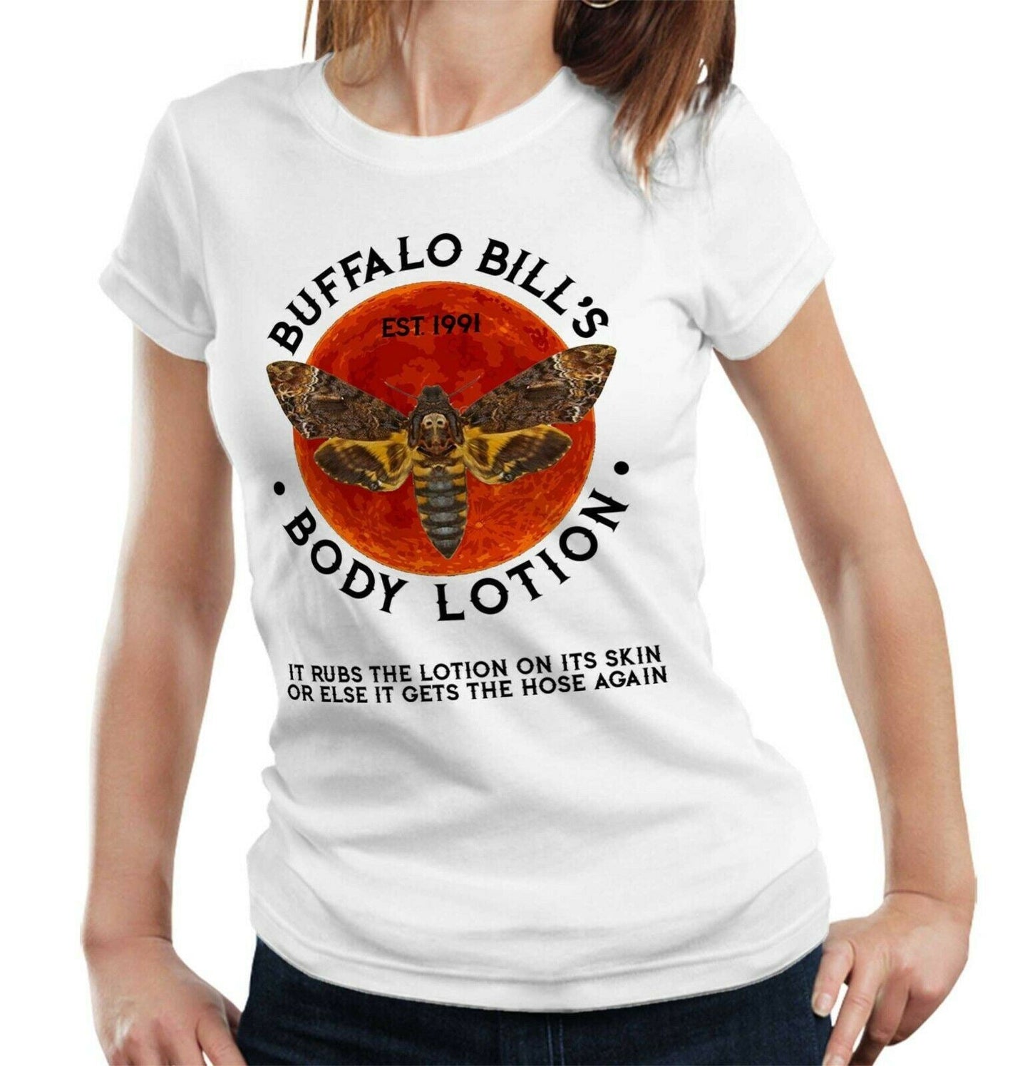Buffalo BillÃ¢â‚¬â„¢s Body Lotion Tshirt Fitted Ladies