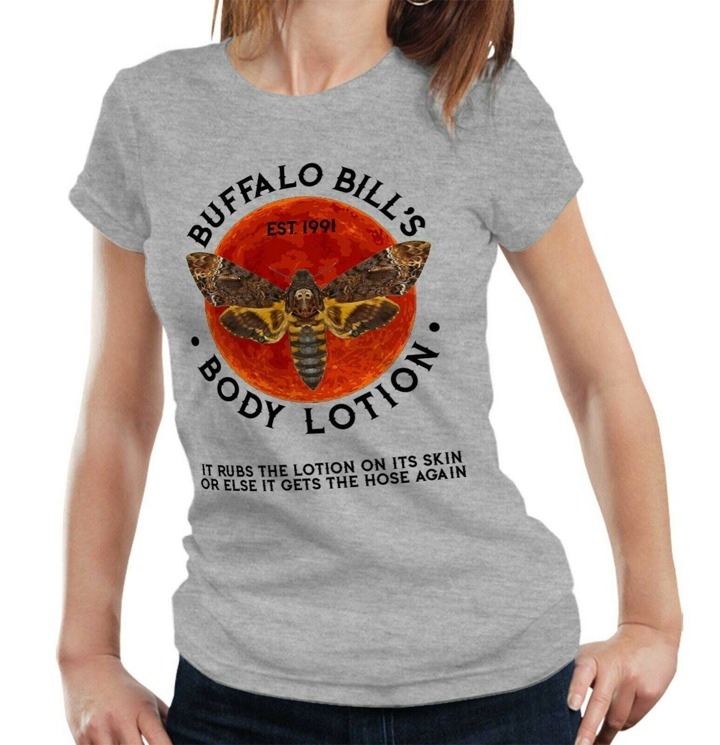 Buffalo BillÃ¢â‚¬â„¢s Body Lotion Tshirt Fitted Ladies