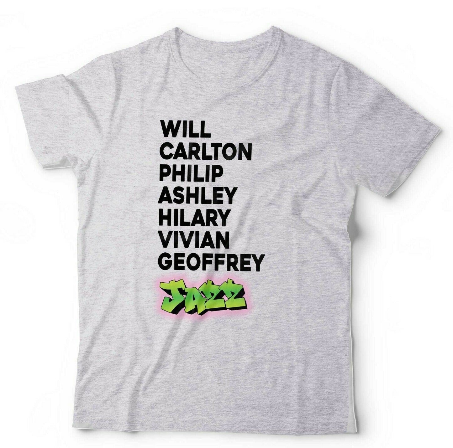 Fresh Prince Names Tshirt Unisex & Kidss