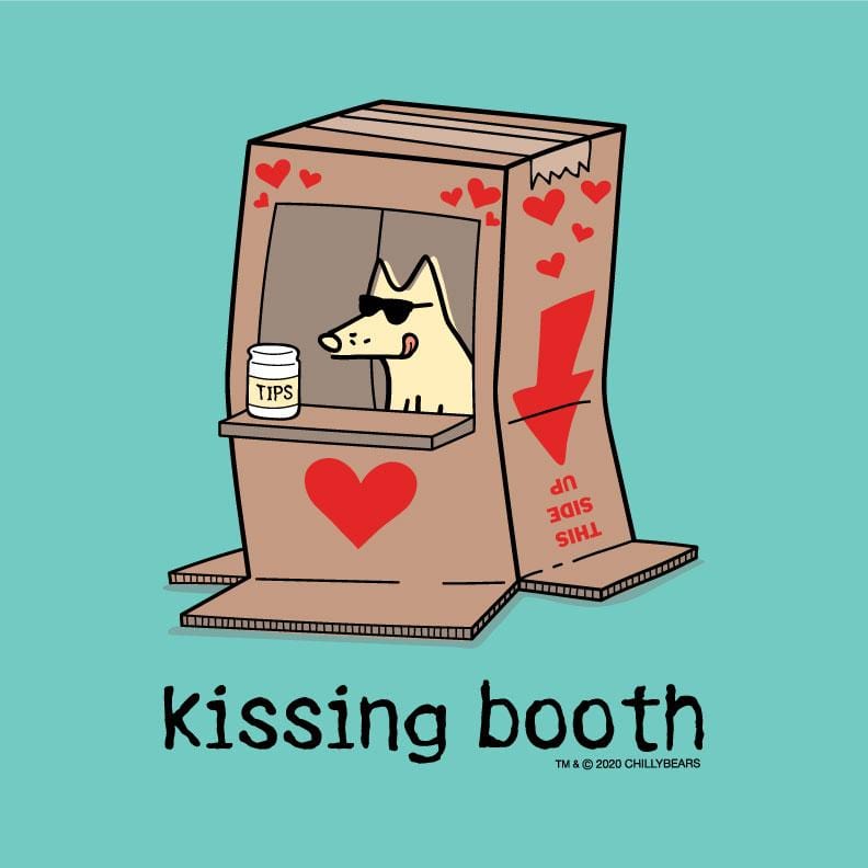 Kissing Booth - Ladies T-Shirt V-Neck