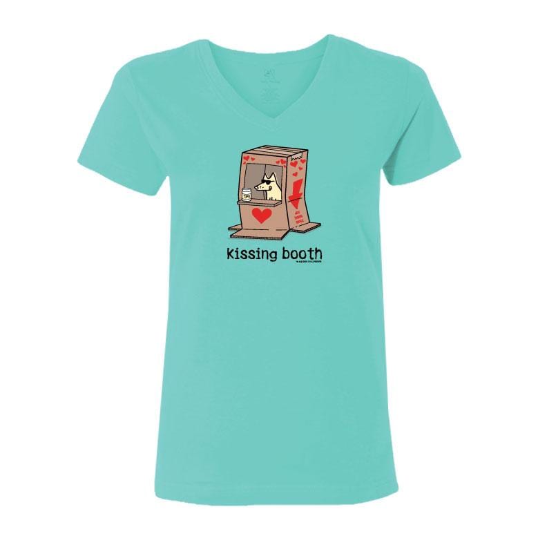 Kissing Booth - Ladies T-Shirt V-Neck