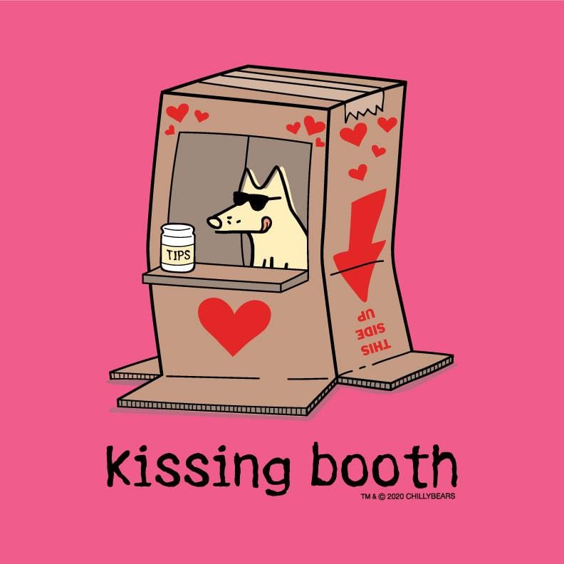 Kissing Booth - Ladies T-Shirt V-Neck