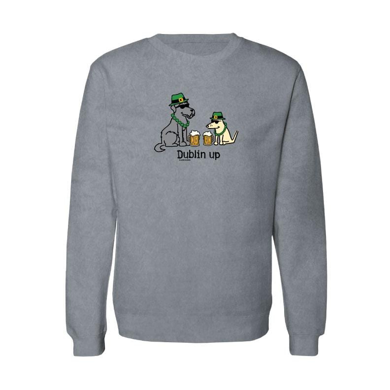Dublin Up With The Irish - Crew Neck Sweatshirt