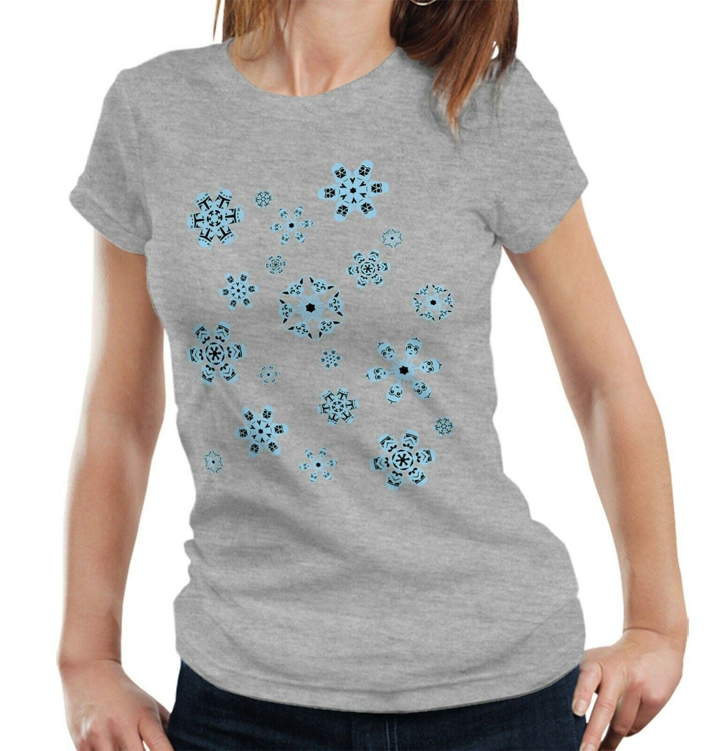 Snowflake Wars Tshirt Fitted Ladies