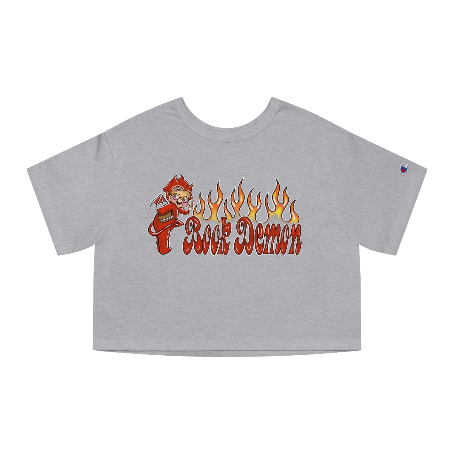 Book Demon Cropped Tee
