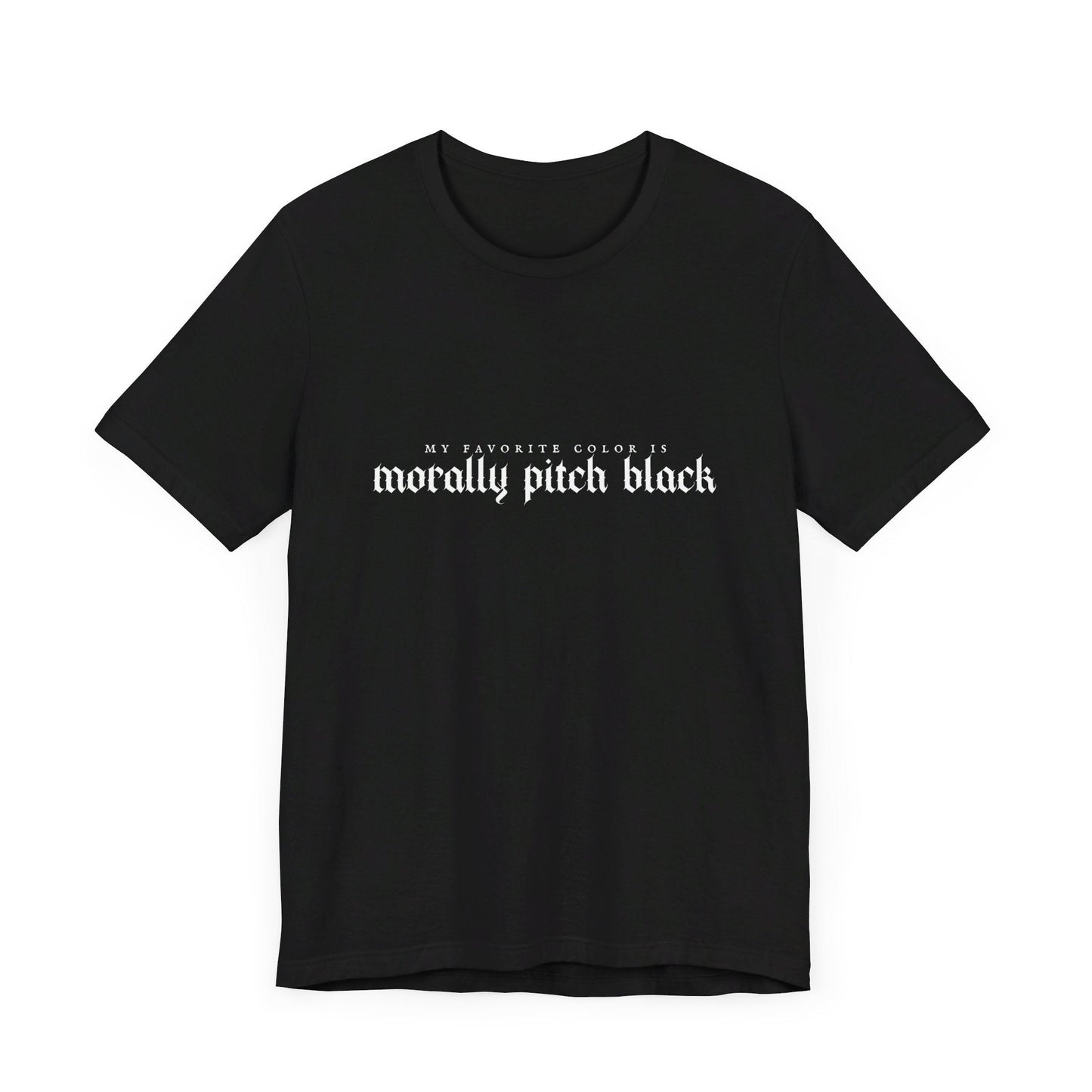 Morally Black Tee