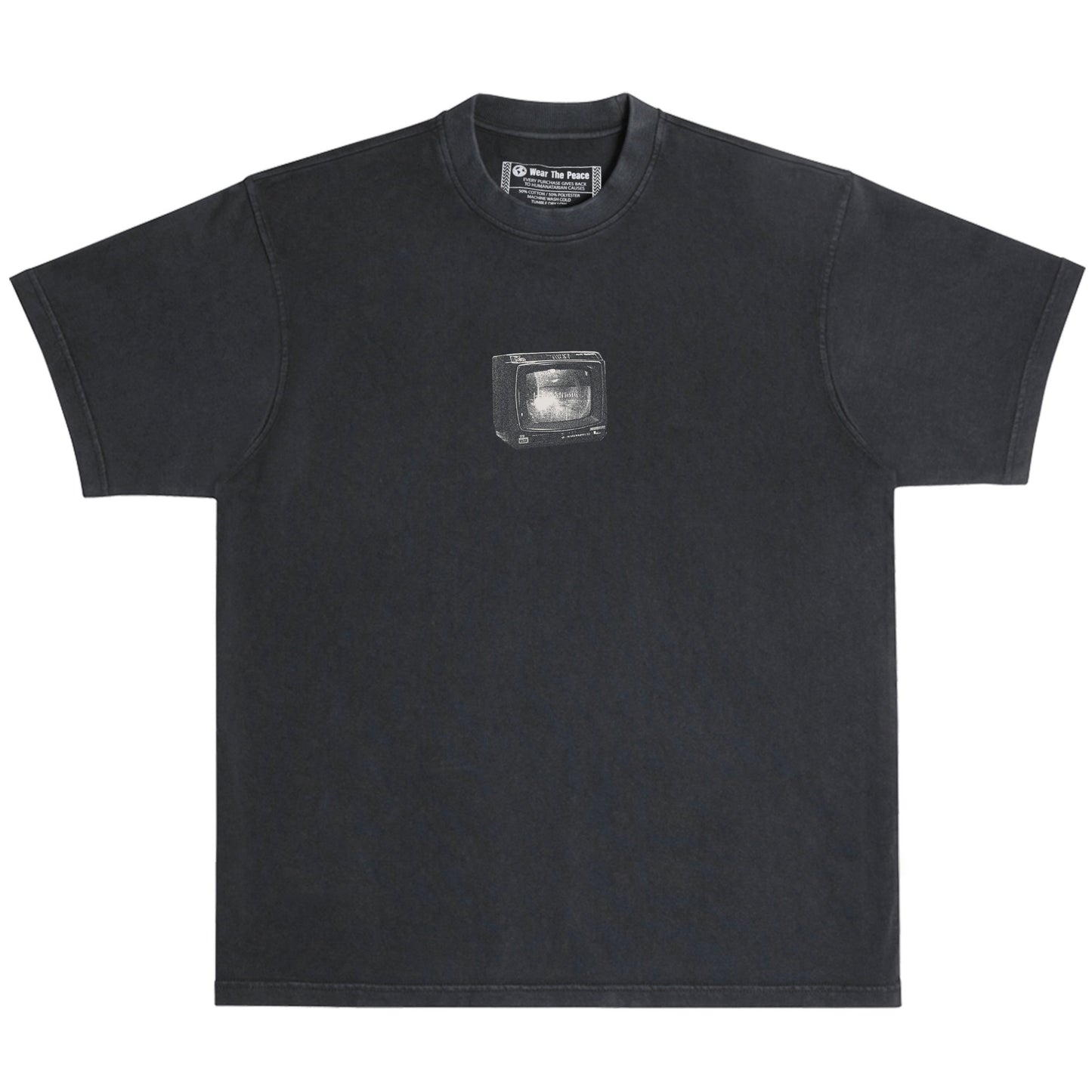 Your Television Is Lying Heavyweight Tee